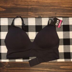Maidenform Black Seamless lift wireless Bra 2xl new